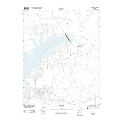 2010 Map of Sanford, 2010 Print