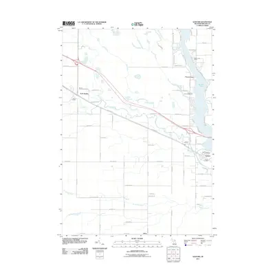 2011 Map of Sanford, 2011 Print