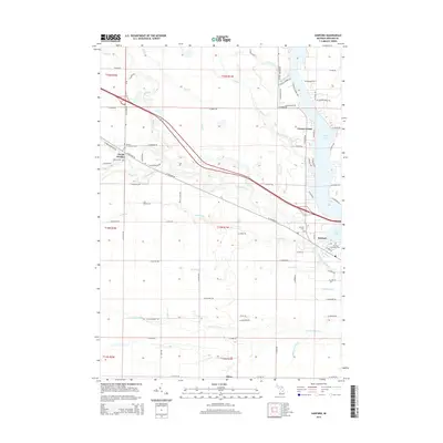 2014 Map of Sanford, 2014 Print