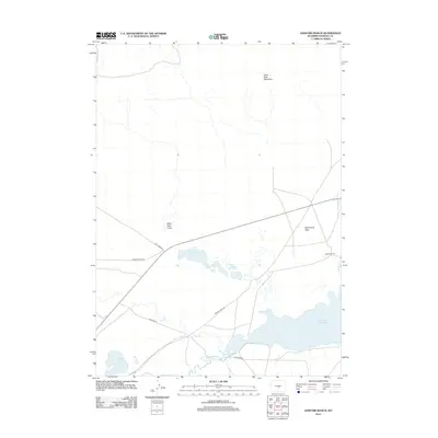 2012 Map of Sanford Ranch, 2012 Print