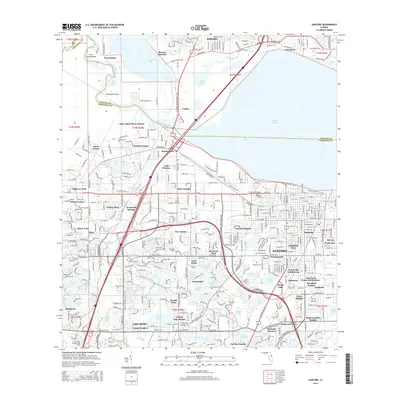 2015 Map of Sanford, 2015 Print