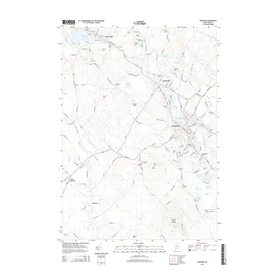 2014 Map of Sanford, 2014 Print
