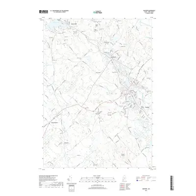2018 Map of Sanford, 2018 Print