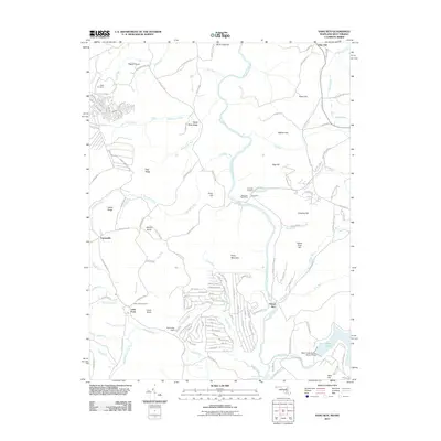 2011 Map of Sang Run, 2011 Print