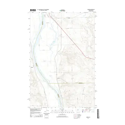 2014 Map of Sanger, 2014 Print