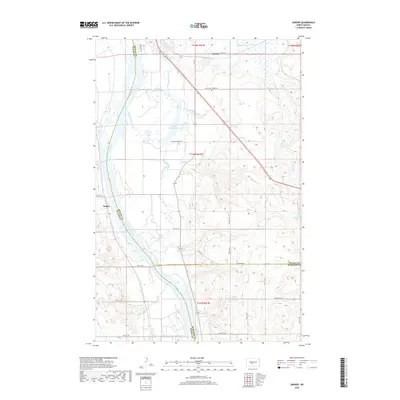 2018 Map of Sanger, 2018 Print