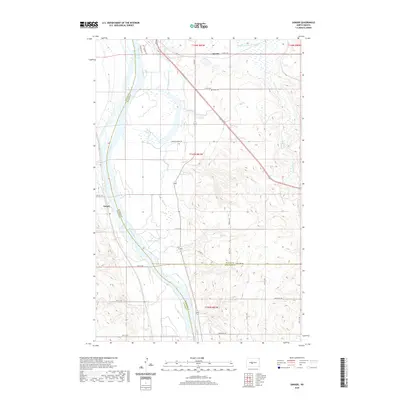 2020 Map of Sanger, 2020 Print