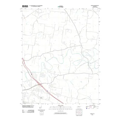 2010 Map of Sango, 2010 Print