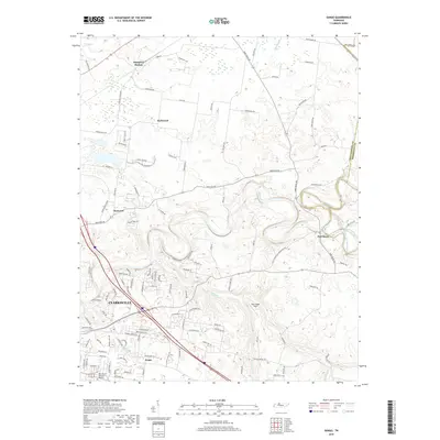 2019 Map of Sango, 2019 Print