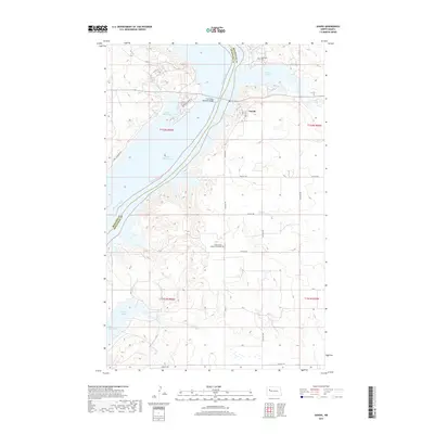 2017 Map of Sanish, 2017 Print