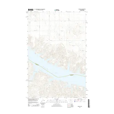 2014 Map of Sanish SE, 2014 Print