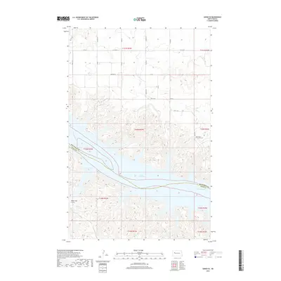 2018 Map of Sanish SE, 2018 Print