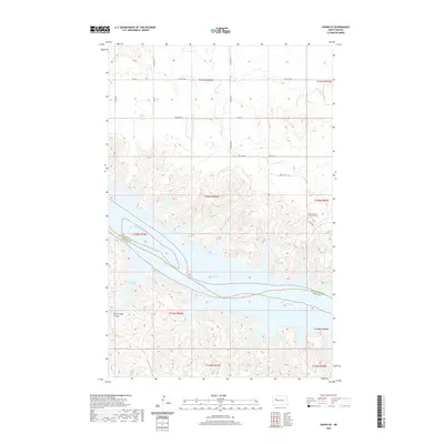 2020 Map of Sanish SE, 2020 Print