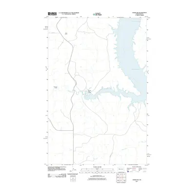 2011 Map of Sanish SW, 2011 Print