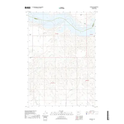 2017 Map of Sansarc NE, 2017 Print