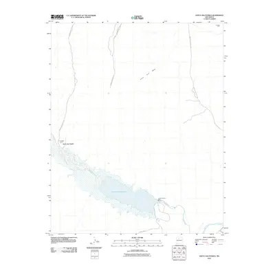 2010 Map of Santa Ana Pueblo, 2010 Print