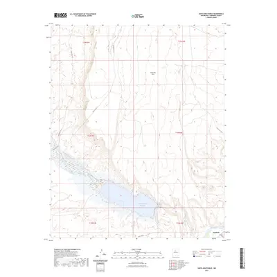 2023 Map of Santa Ana Pueblo, 2023 Print