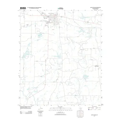 2013 Map of Santa Anna, 2013 Print