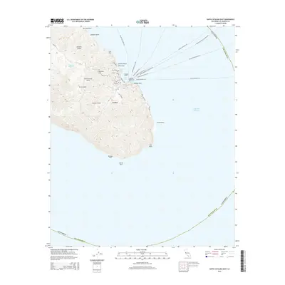 2015 Map of Santa Catalina East, 2015 Print