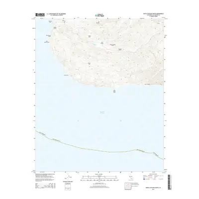 2015 Map of Santa Catalina South, 2015 Print