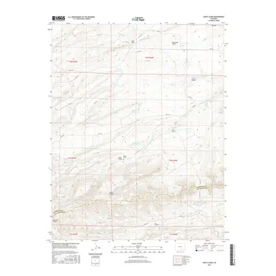 2016 Map of Santa Clara, 2016 Print