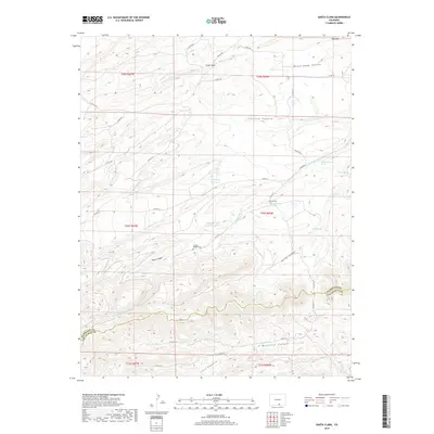 2019 Map of Santa Clara, 2019 Print