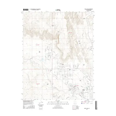 2017 Map of Santa Clara, 2017 Print
