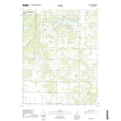 2019 Map of Santa Claus, 2019 Print