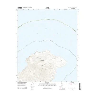 2015 Map of Santa Cruz Island D, 2015 Print