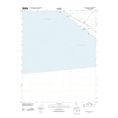2012 Map of Santa Cruz OE W, 2012 Print