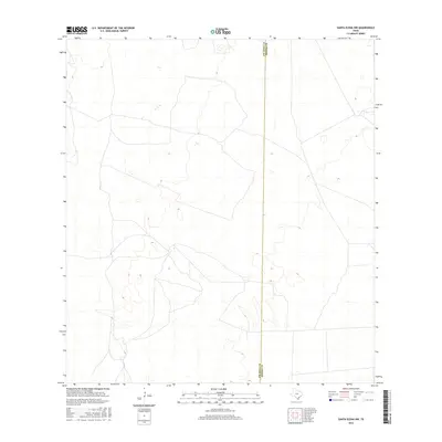 2016 Map of Santa Elena NW, 2016 Print