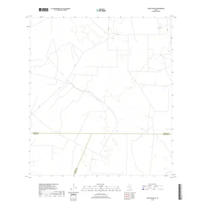 2019 Map of Santa Elena SE, 2019 Print