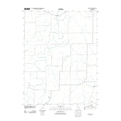 2012 Map of Santa Fe, 2012 Print