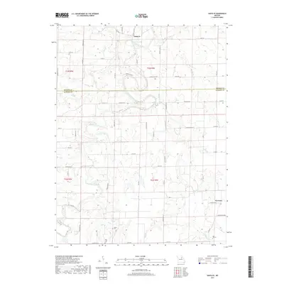2017 Map of Santa Fe, 2017 Print