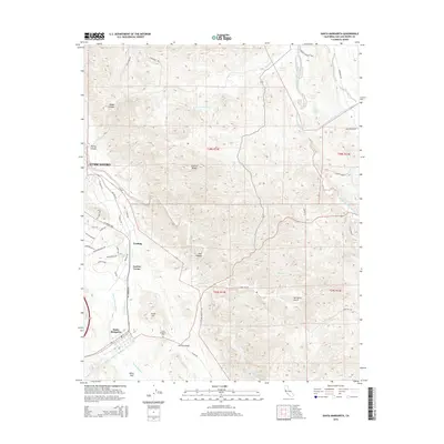 2015 Map of Santa Margarita, 2015 Print