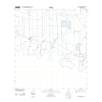2013 Map of Santa Maria, 2013 Print