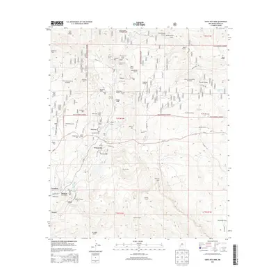 2013 Map of Santa Rita Mine, 2013 Print