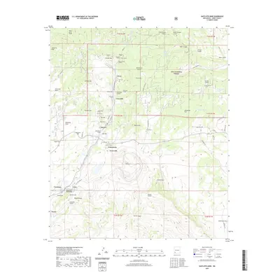 2020 Map of Santa Rita Mine, 2020 Print