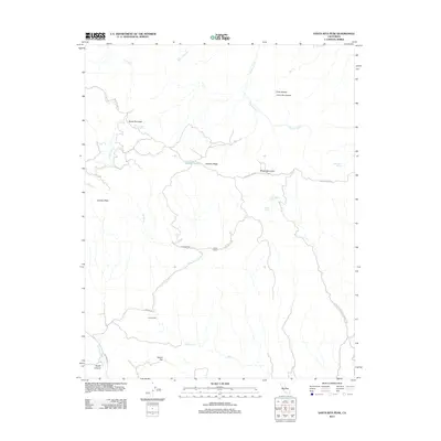 2012 Map of Santa Rita Peak, 2012 Print