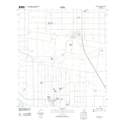 2010 Map of Santa Rosa, 2010 Print