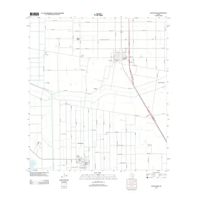 2013 Map of Santa Rosa, 2013 Print