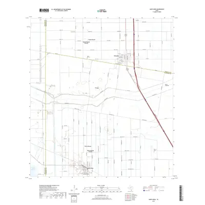 2019 Map of Santa Rosa, 2019 Print