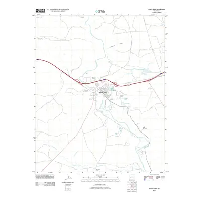 2010 Map of Santa Rosa, 2010 Print