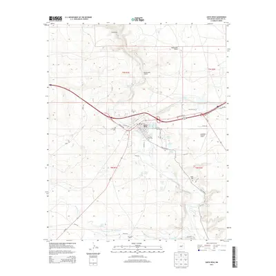 2013 Map of Santa Rosa, 2013 Print