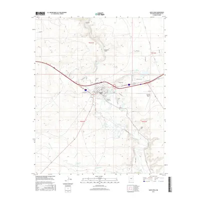 2017 Map of Santa Rosa, 2017 Print