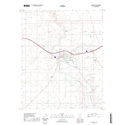 2020 Map of Santa Rosa, 2020 Print