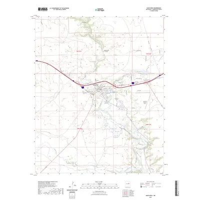 2023 Map of Santa Rosa, 2023 Print