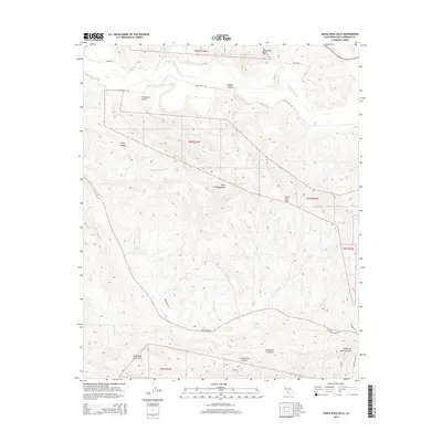 2015 Map of Santa Rosa Hills, 2015 Print