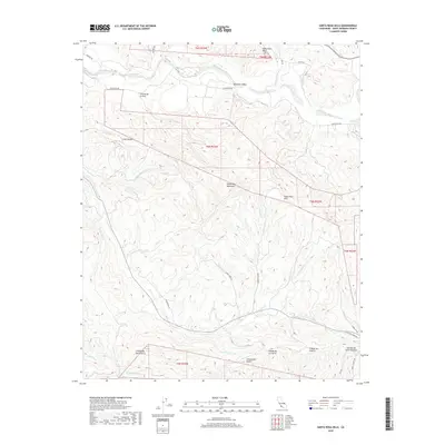 2018 Map of Santa Rosa Hills, 2018 Print
