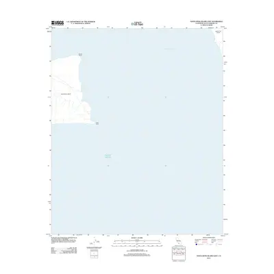 2012 Map of Santa Rosa Island East, 2012 Print